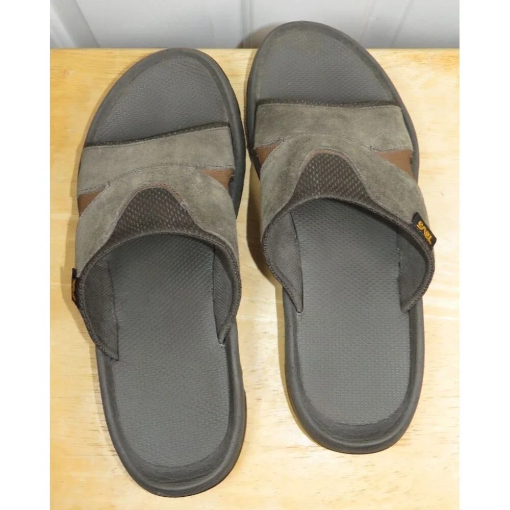 Teva Katavi 2 Slide Sandals Mens Size 12 Slip On Comfort S/N 1019195